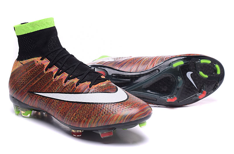 Rainbow mercurial cleats top