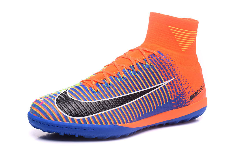 Nike mercurial superfly v ea sport fg soccer cleats orange colorful on sale