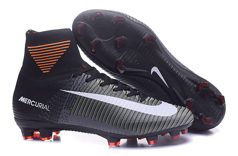 PhyrtualShops Nike Mercurial Superfly V FG ACC High Soccers Football Shoes Seaweed Black Superdry Midjepaket Running Mercurial Superfly High
