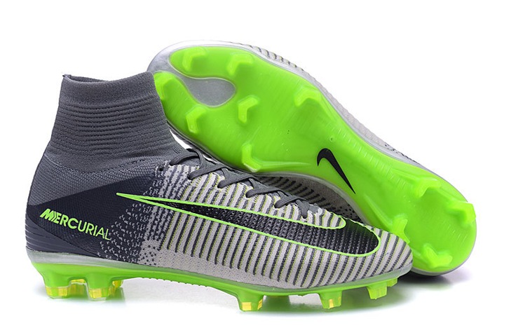 Nike mercurial superfly v fg green deals