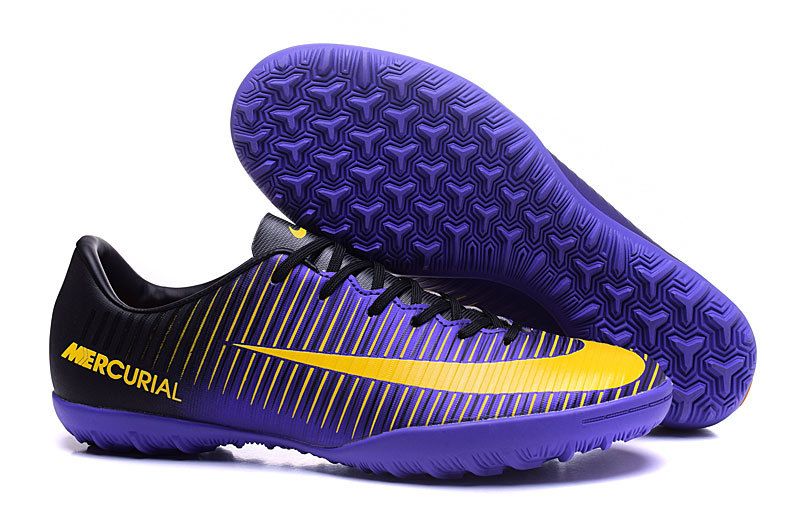 Mercurial Superfly low StclaircomoShops Nike Mercurial Superfly V FG low Assassin 11 broken thorn flat purple yellow football shoes The shoe is so light that I didnt even think