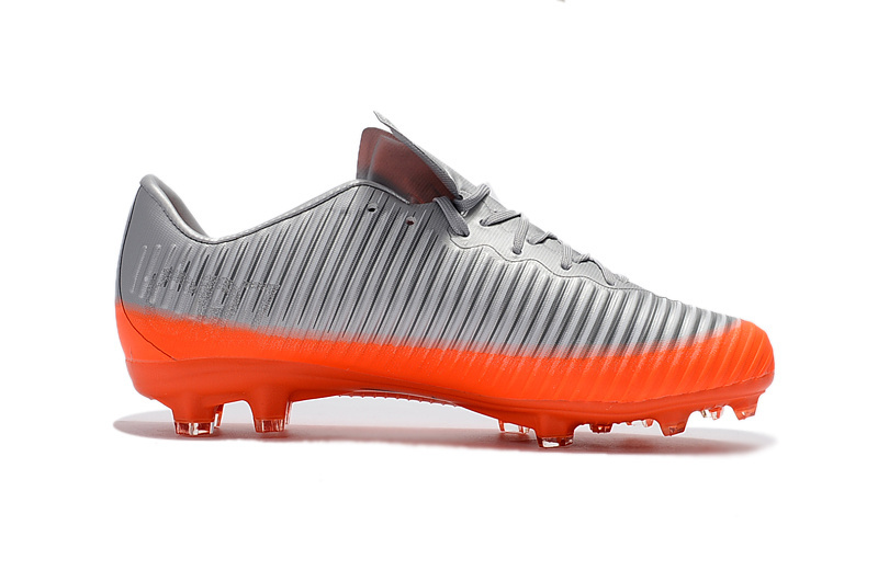 Mercurial Superfly Nike Mercurial Victory Orange Grey Nike Mercurial  Superfly CR7 Victory Low Help Silver Grey Orange