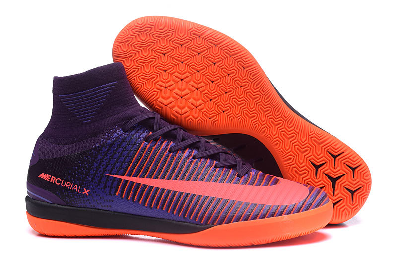Runner Four hi top sneakers Mercurial X Proximo Nike Mercurial X Proximo II IC MD ACC Glow Pack Football Shoes Soccers Black Orange Crison StclaircomoShops