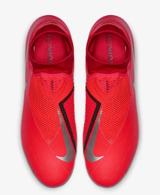 Nike Phantom Vision Pro Dynamic Fit Game Over FG Bright Crimson Gym Red Black Metallic Silver AO3266 Nike Phantom Vision DF FG GmarShops blue and gold nike shox sale