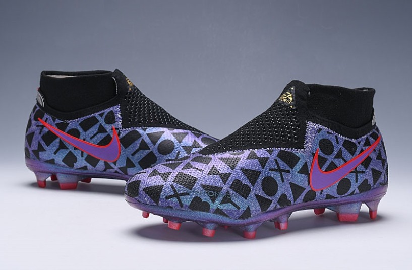 Nike X EA Sports Phantom VSN Elite DF FG Limited Edition Blue Purple Crimson Soccer BQ5722 StclaircomoShops Nike Phantom Vision DF FG nike dunk sail blue hawaii beach rentals 110