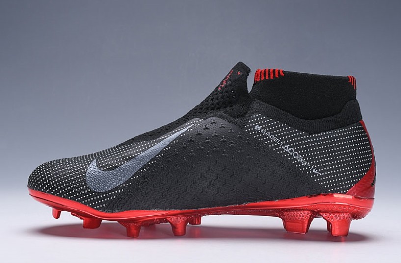 001 Nike Phantom Vision DF FG Nike X Jordan X PSG Phantom VSN Elite DF FG Black Metallic Red AR6185 nike air jordan 5 retro top 3 black fire red grape GaleriahitShops
