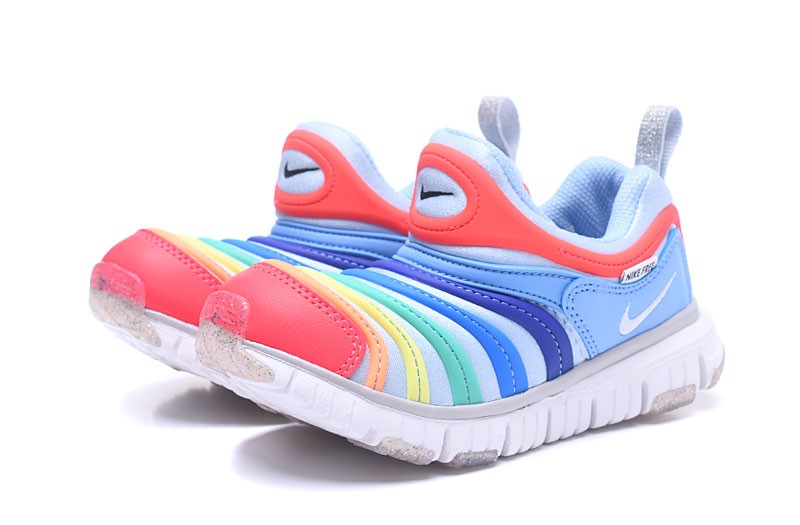 Nike rainbow shoes kids deals