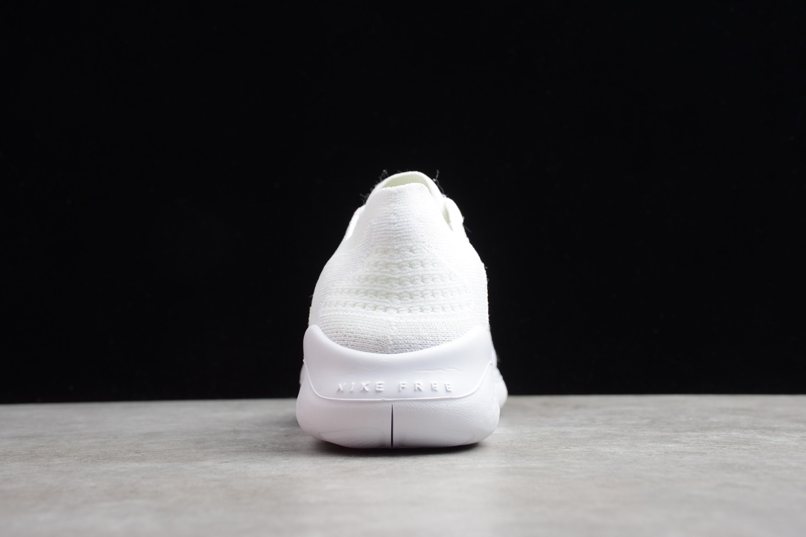 Nike free rn flyknit 2018 triple white top
