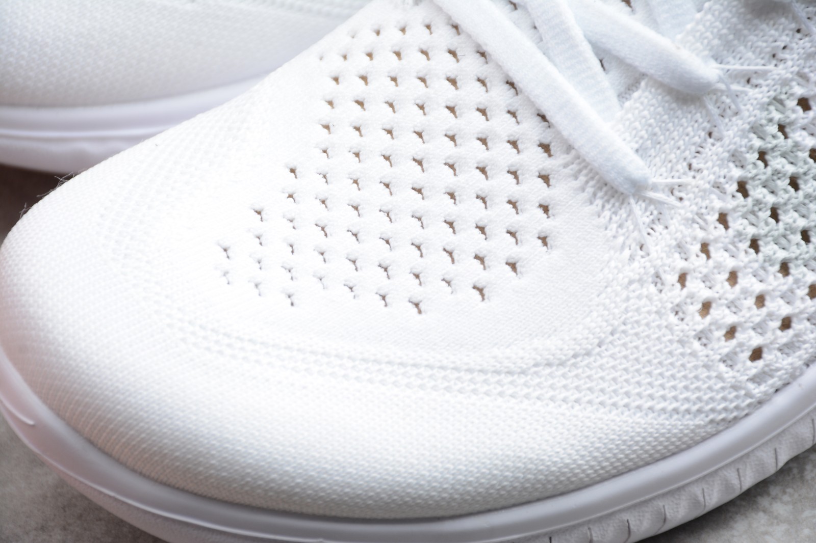 Nike free rn flyknit 2018 women's white 2025