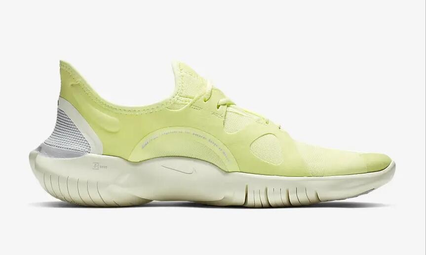 Nike Free RN 5.0 Luminous Green Sail Pure Platinum Black AQ1289 AcmShops navy and orange nike kobe 9 women black boots Nike Free RN Flyknit 300