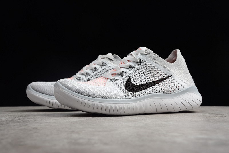 Nike free rn sales flyknit 2018 pure platinum
