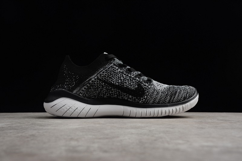 Nike free rn flyknit 2018 men's white deals