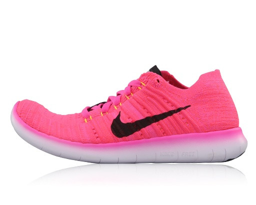 Nike free rn flyknit pink top
