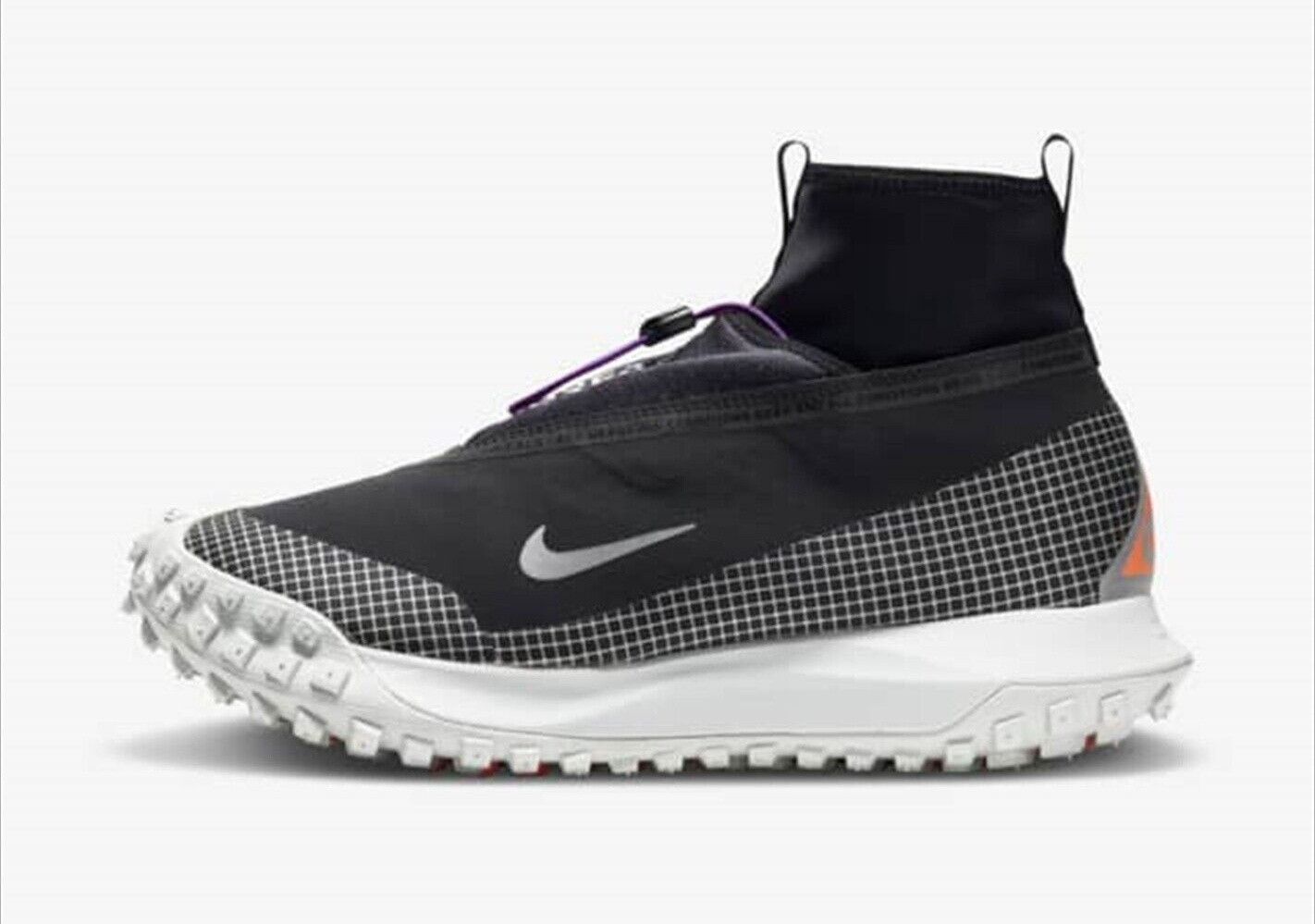 Nike ACG Mountain Fly Gore wmns nike shox rivalry women basketball shoes AcmShops nike huarache 2017 beige blue paint price tex Black Metallic Silver CT2904 001