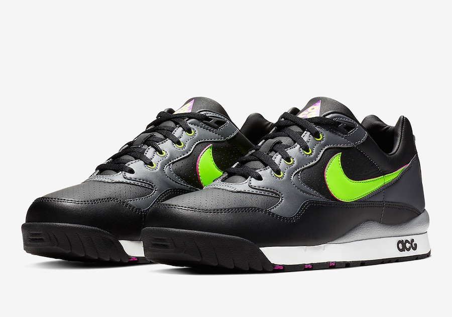 Nike ACG Wildwood Black Electric Green 