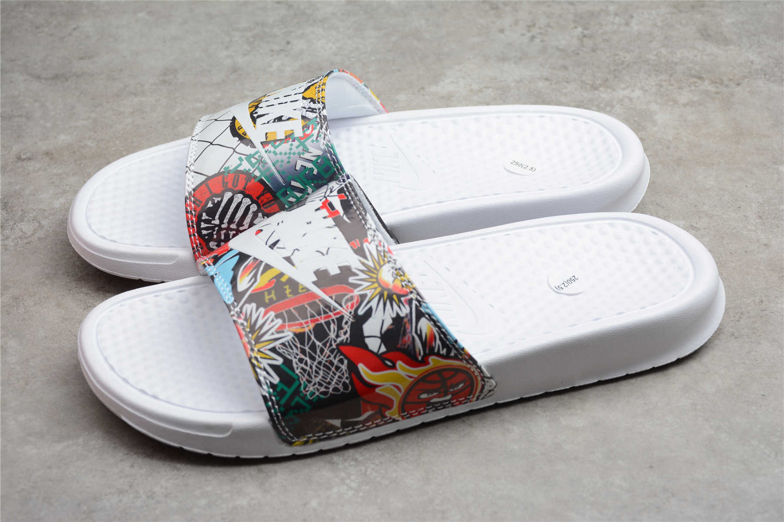 Nike benassi jdi print slides discount