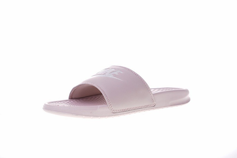 Nike Benassi JDI Slides Rose Metallic Silver 343881