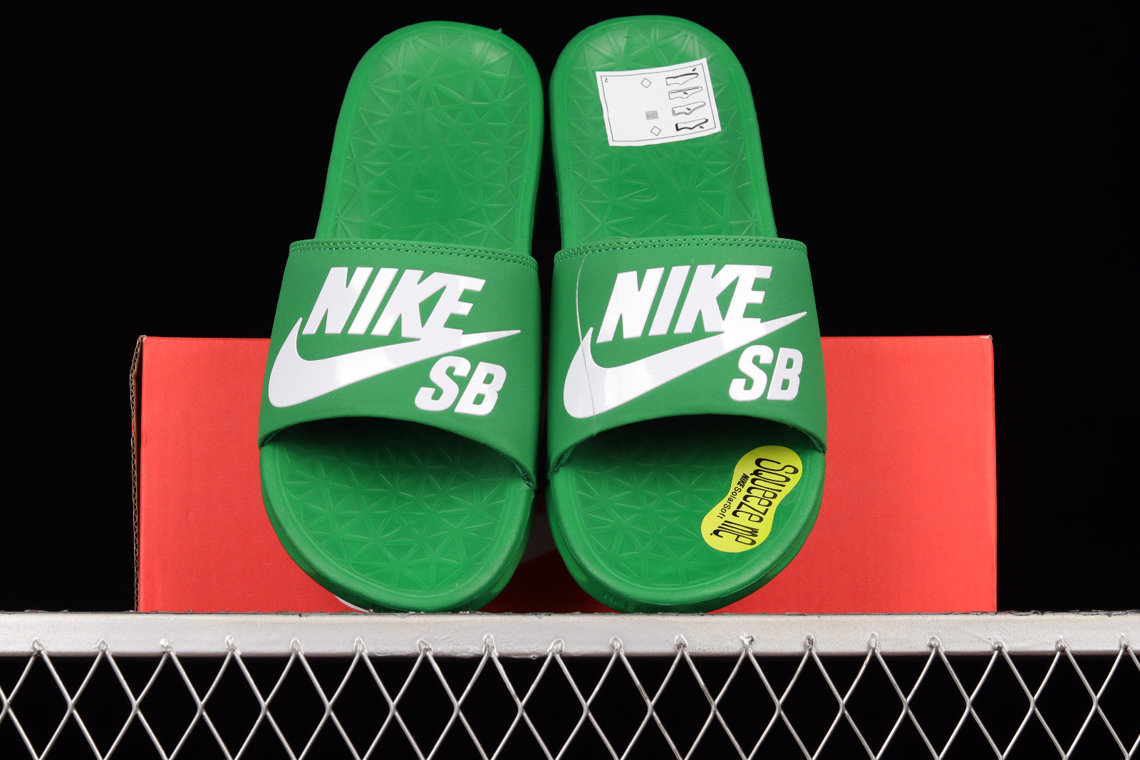 Benassi Solarsoft Green 840067 - StclaircomoShops - 300 - nike omega flame