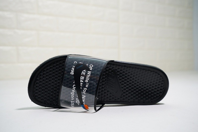 OFF White x who Nike Benassi Slide JDI