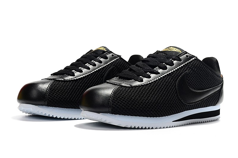 Nike Classic Cortez Mesh Black Metallic 