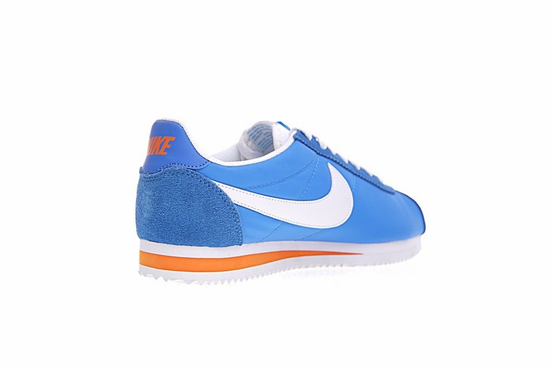 exempt I'm proud photography 404 - this morning to confirm this shoe is called the Kyrie 8 and not the  Kyrie 9 - StclaircomoShops - Nike Classic Cortez Nylon Blue White Orange  Breathable Stitching 488291