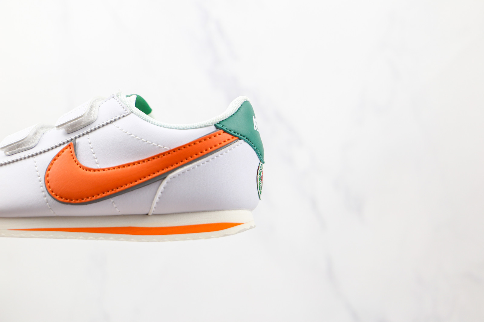 Nike Classic Cortez White Orange Green 