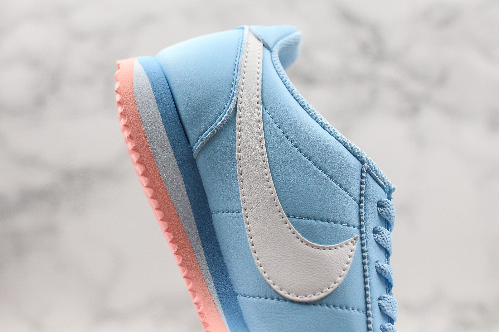 Nike Cortez Basic SL Psychic Blue White 