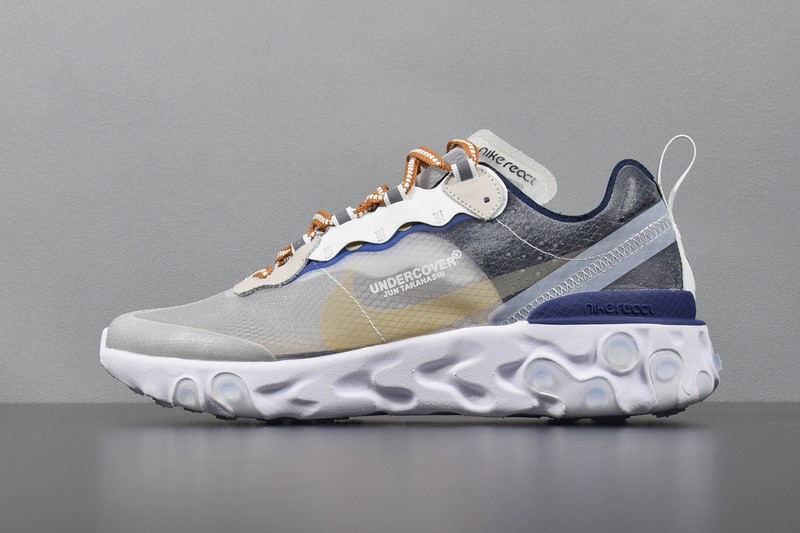 Nike Epic React Element Undercover White Wolf Blue AQ1813 - nike air max thea ultra women - 341 RvceShops