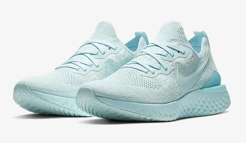 CdsprovidenciaShops Nike Epic React Flyknit size 2 Teal Tint