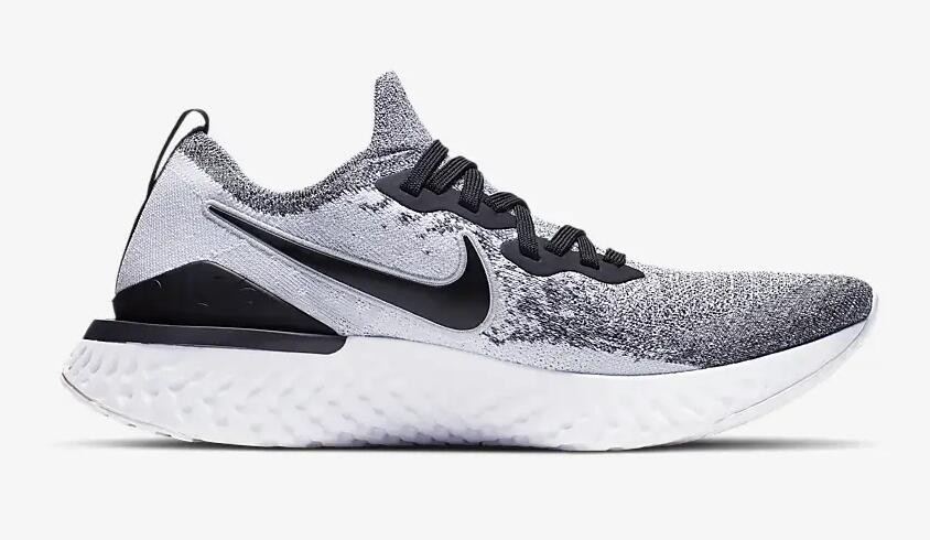 Nike Epic React Flyknit 2 White Pure Platinum Black BQ8928 nike air max 2021 primaire college chaussures men women nike air max 98 blue white red sale AcmShops 101