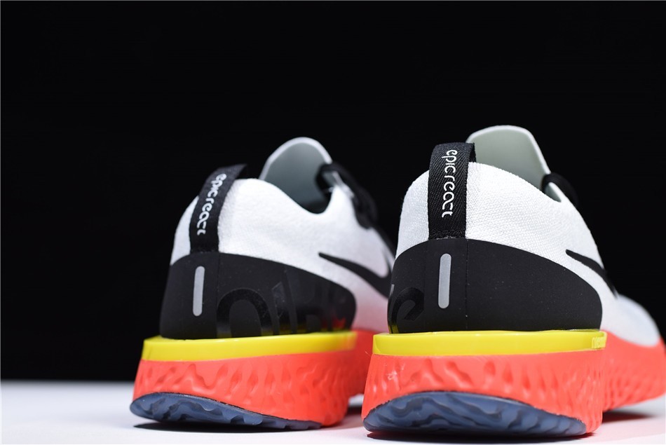 Nike epic react flyknit zwart sales