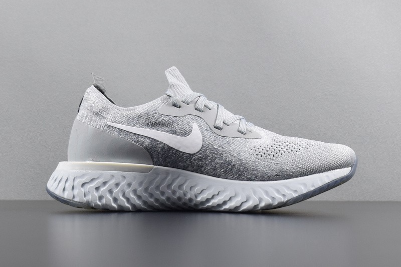 Epic react hot sale flyknit wolf grey