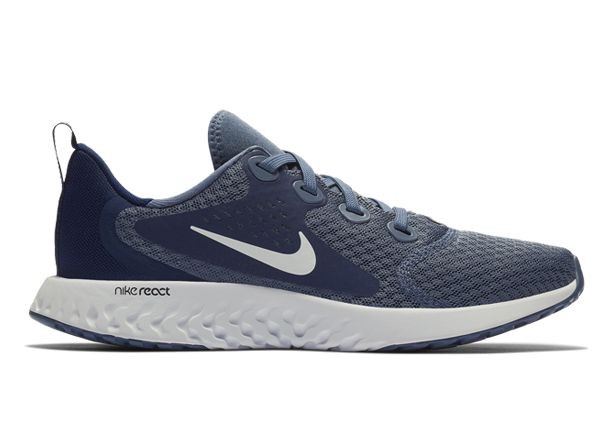 GmarShops Nike EPIC React Flyknit nike wmns kawa whitemetallic silver 400 Nike Legend React Running Shoes Diffused Blue Blue Void White AH9438