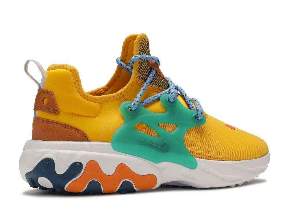 Yellow nike react presto cheap