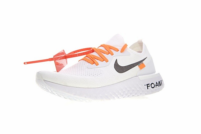 Nike epic react off white price discount