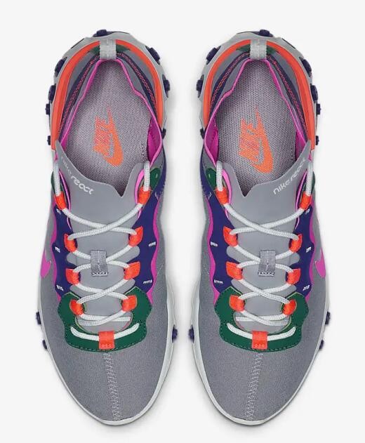 Nike react element 55 wolf discount