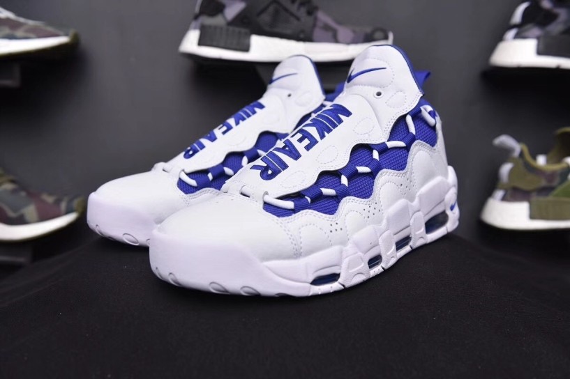 Nike air money new arrivals white and blue