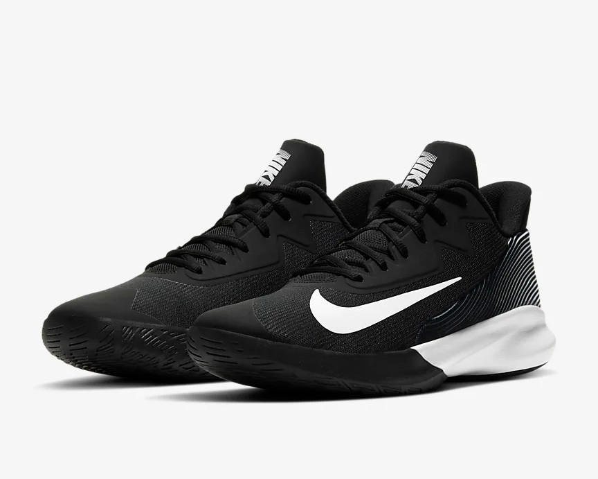 001 - zapatillas de running hombre apoyo talón talla 40.5 naranjas -  PhyrtualShops - Nike Precision 4 Sneaker Black White Basketball Shoes CK1069