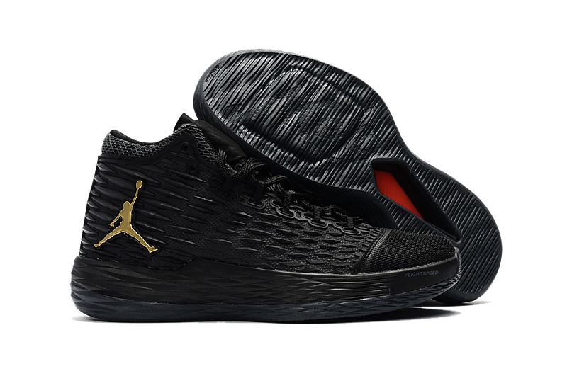 StclaircomoShops - Bred Air Jordan XIII Retro - Nike Melo M13 XIII men basketball shoes NEW black metallic gold 881562