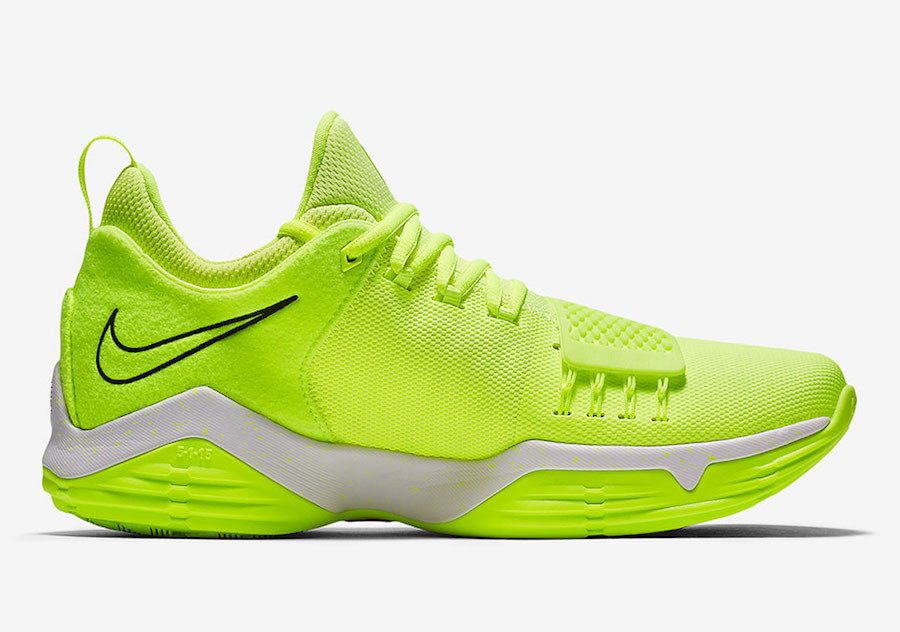 Paul george tennis ball shoes top