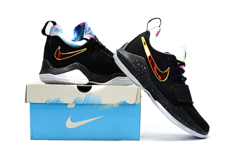 Nike Paul George PG1 GmarShops nike air max brown mint green color chart Nike Zoom PG 1 EP Paul Jeorge Black seven multicolour Women Basketball Shoes