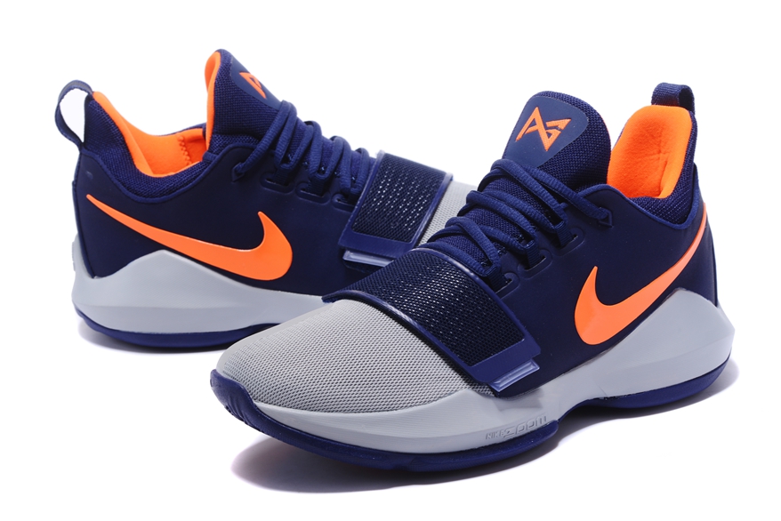 Paul george shoes blue and orange 2025