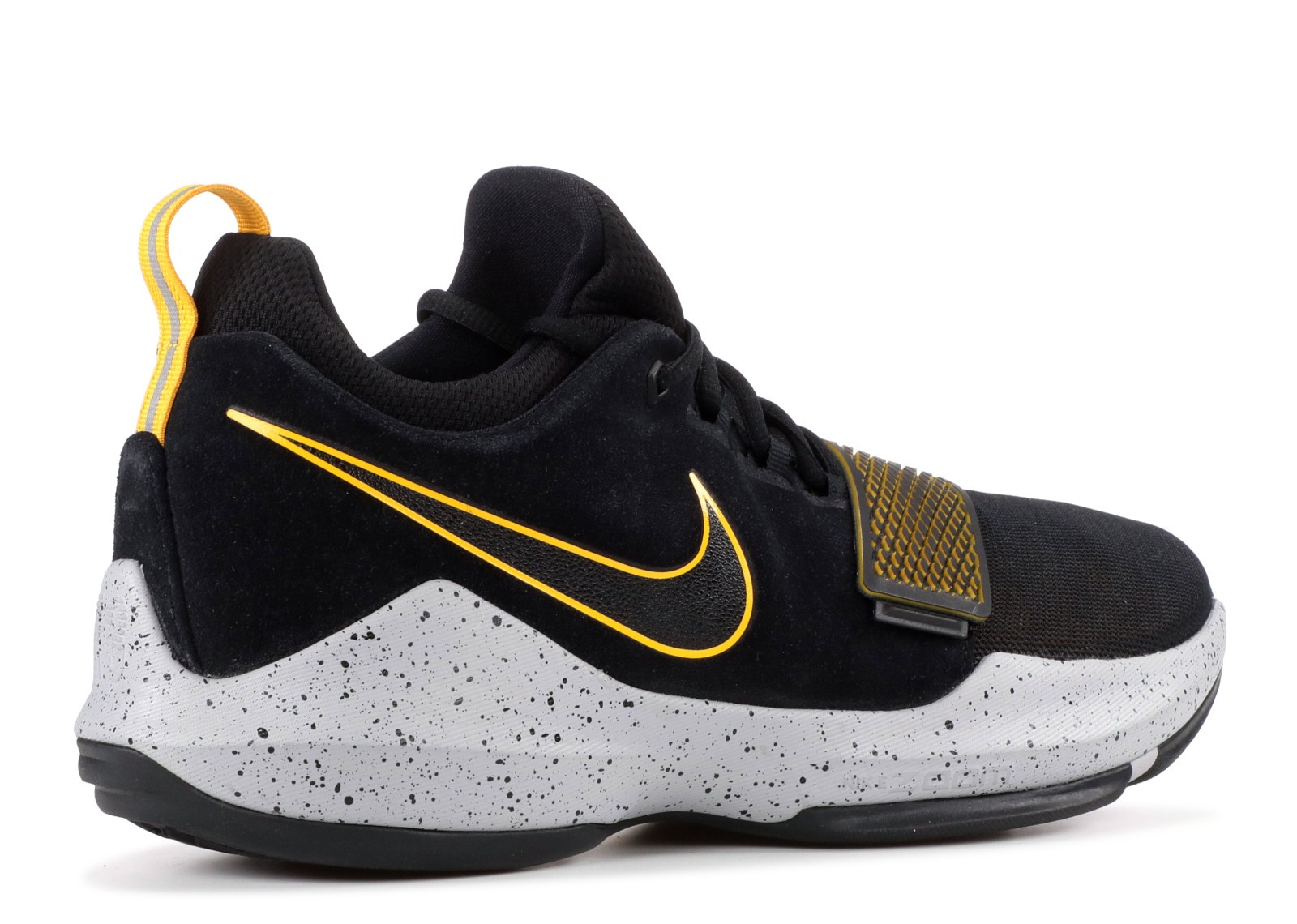 Nike Paul George PG1 mens nike overplay shoes 006 Nike Zoom PG 1 University Black Gold 878627 GmarShops