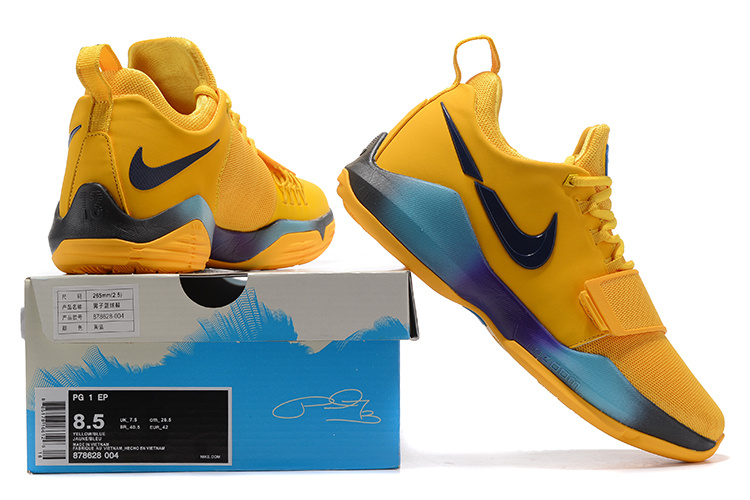 Nike pg top 1 mens yellow