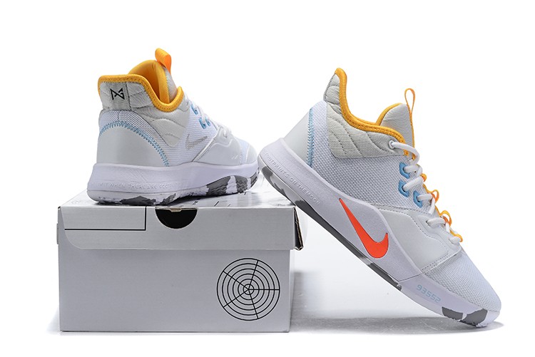 Paul george shoes nasa white clearance
