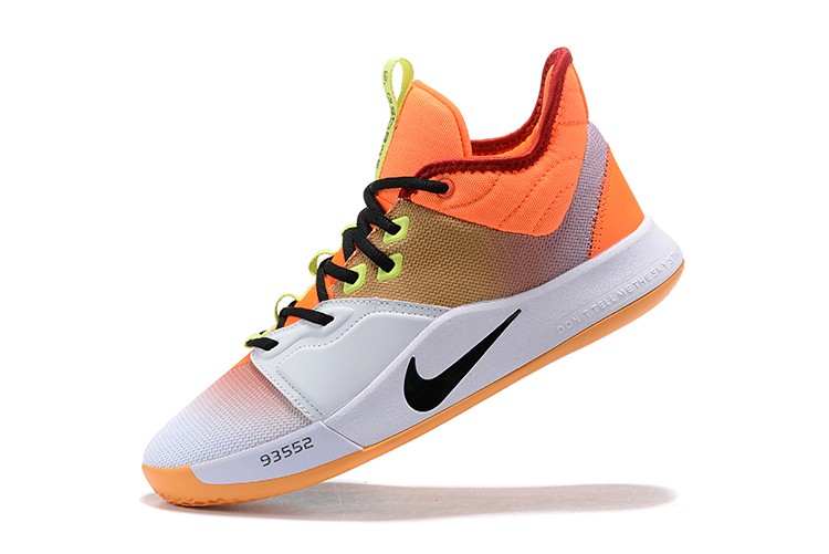 frágil Marca comercial Playa FarmaceuticoscomunitariosShops - Nylon Shoes Black Black White Damen - Nike  PG 3 NASA EP Iridescent Yellow Orange White Black Paul George Basketball  Shoes AO2608 - 508