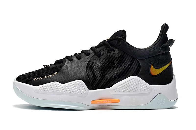 Nike PG 5 Black White Barely Green 