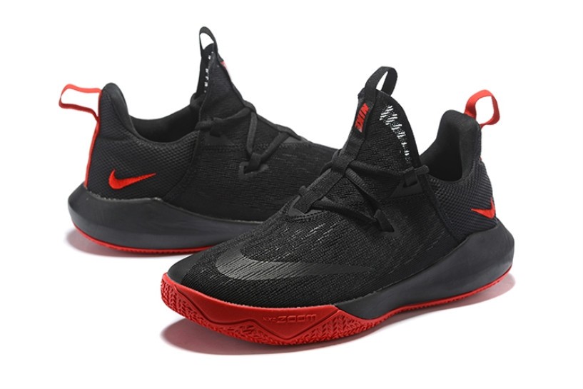 Nike zoom shift black red hot sale