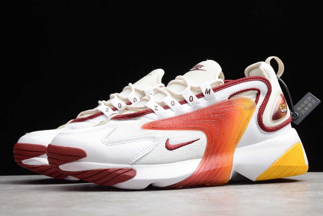 Худі кофта світшот nike 2021 - StclaircomoShops - 2019 Nike Zoom 2K White  Team Red Light Orewood Brown AO0269 103