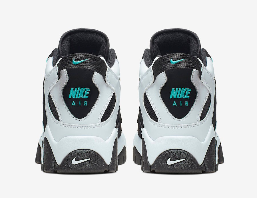 Nike Air Barrage Mid Black White Cabana 